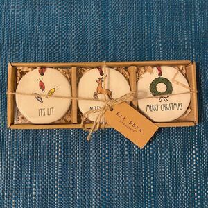 Rae Dunn Christmas Holiday Ornaments